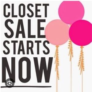 CLOSET CLEARANCE!!!!